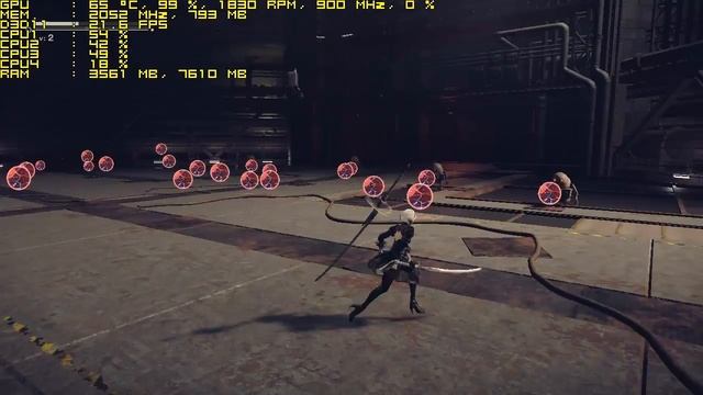 Тест NieR: Automata запуск на слабом ПК (4 ядра, 4 ОЗУ, GeForce GTX 550 Ti 1 Гб) смотреть онлайн