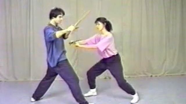 5 Section 2 person Taijijian 五段太極劍 (paired taiji sword) смотреть онлайн