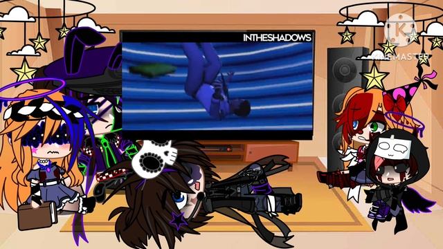 Afton family react to songs|FNAF|GC|my AU смотреть онлайн