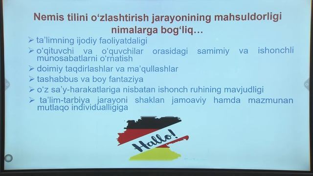 Nemis Tili | Avgust Kengashlari 2020-2021 #Nemis_tili #Chet_tillar