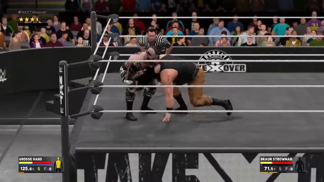 Grosse Hans vs Braun Strowman смотреть онлайн