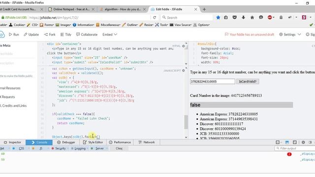 JavaScript Credit Card Validation (name of credit card) part 2 of 2 смотреть онлайн