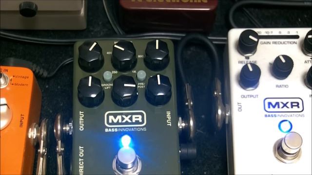 MXR M81 Bass Preamp - Demo смотреть онлайн