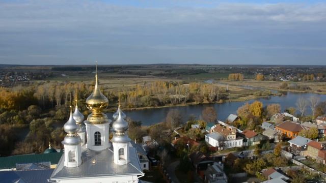 Вид с колокольни Воскресенского собора. Шуя смотреть онлайн