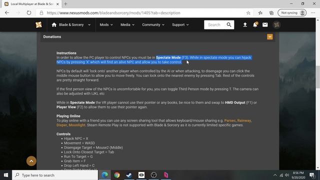 How to SETUP and PLAY multiplayer in Blade and Sorcery using Parsec and Local Multiplayer Mod смотреть онлайн