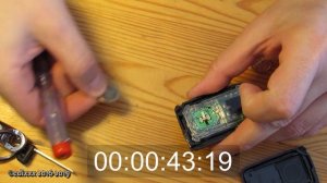 Как заменить батарейку в ключе (пульте) TOYOTA RAV4 (4) за одну минуту