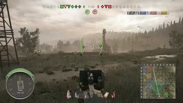 Renault FT AC. Tier 2 Tank Destroyer Top gun & Ace tanker смотреть онлайн