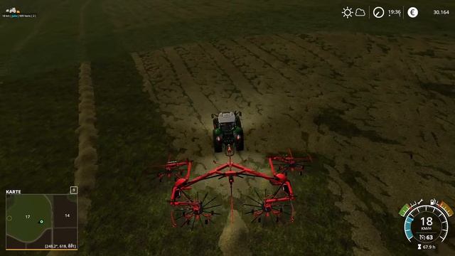 LS19 – Hof Bergmann # 166 – Weiter auf der Wiese unterwegs – смотреть онлайн