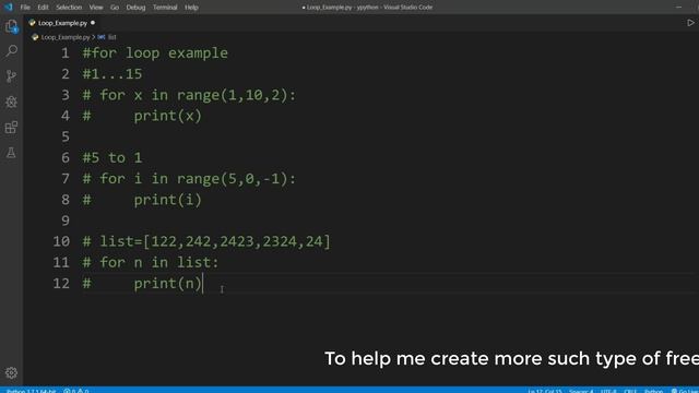 Practical Session of Loops in Python | For loop | while loop | Python Tutorial #32 смотреть онлайн