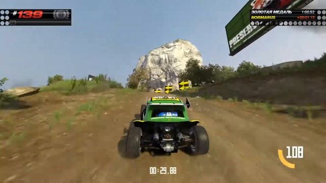 Trackmania TURBO Red Series VALLEY (139). Прохождение кампании на ЗОЛОТО и ЛУЧШЕ! PS4 Pro смотреть онлайн
