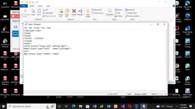 Getting input from the user/forms...php...#php смотреть онлайн