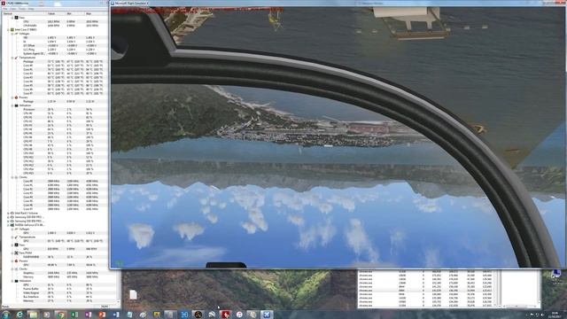 CPU i7 5960X investigations using HWMonitor when playing FSX SE смотреть онлайн