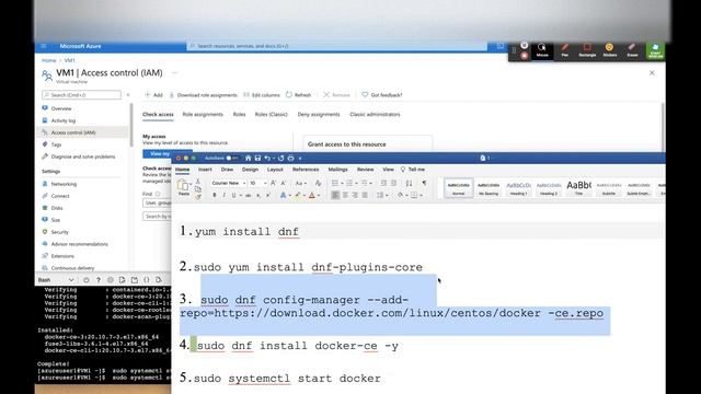 How to Install Docker and Run Container on VM in Azure Docker смотреть онлайн
