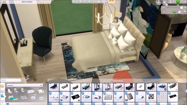 The Sims 4: Speed Build // Modern Art Apartment смотреть онлайн