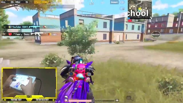 I'm Playing To Be a Conqueror | Solo Vs Squad | iPad Mini 5 HANDCAM | PUBG MOBILE ?TOXY? #90 смотреть онлайн