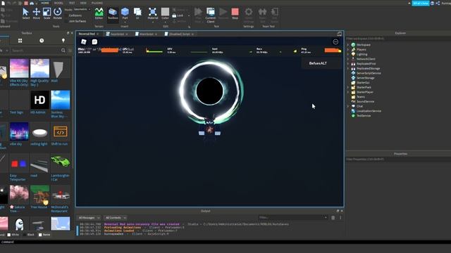 Roblox Studio : New Gojo Domain (giveaway red blue domain when everything is done) смотреть онлайн