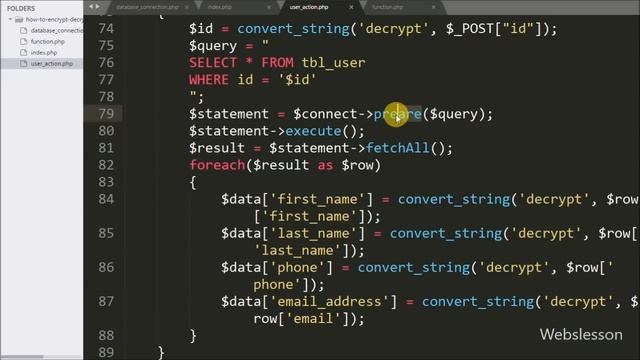 How to Encrypt & Decrypt Form Data using PHP Ajax - 3 смотреть онлайн