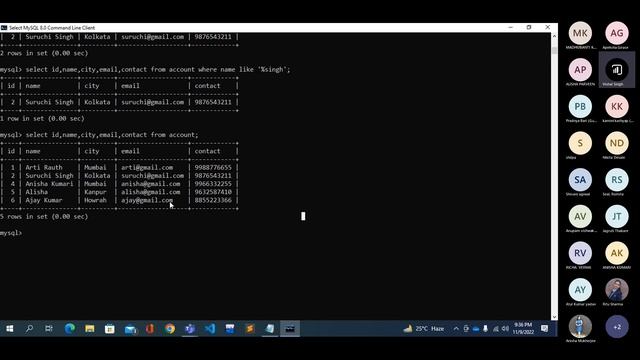 Database and SQL Day 5 | Create Table | Select from Table | Update Table | Delete from Table смотреть онлайн