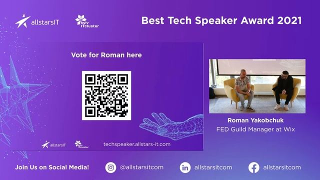 Developer's growth path | Best Tech Speaker Award 2021 смотреть онлайн