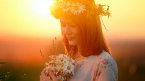 Гляжу в озёра синие...