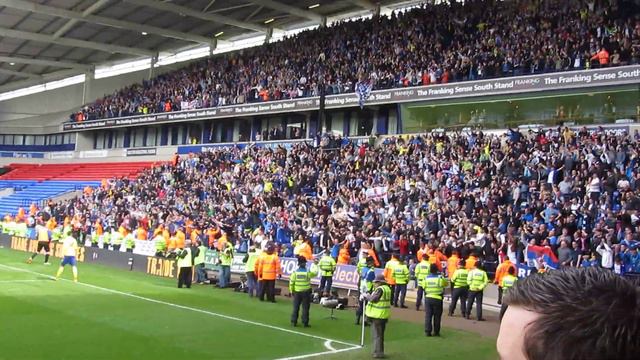 BOLTON V BIRMINGHAM MAY 2014 - FINAL WHISTLE CELEBRATIONS смотреть онлайн