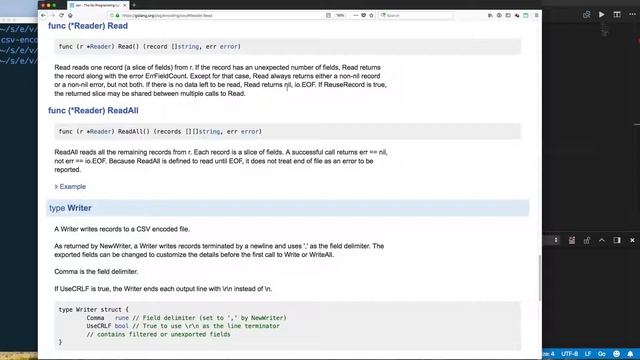 ep004.01 - CSV Decoding in Go смотреть онлайн