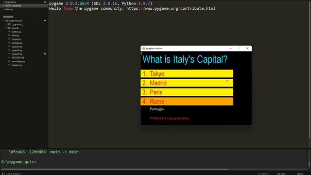 Pygame Quiz Maker смотреть онлайн