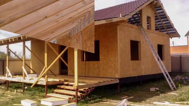 СИП-панели. Этапы сборки дома смотреть онлайн