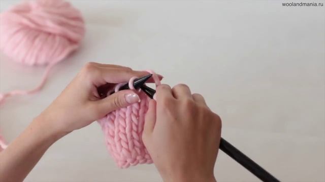 Прибавление петель в начале и в конце ряда! Вязание на спицах — Урок №12 смотреть онлайн