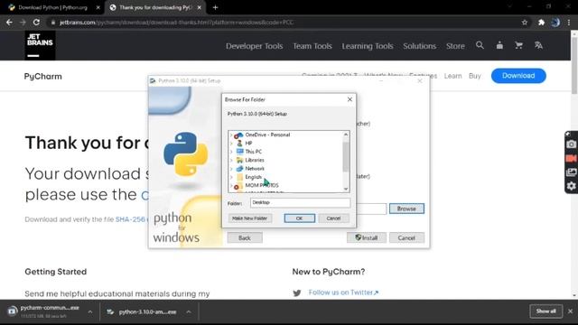 How to download Python and Pycharm Python aur Pycharm kaise download kare | By Technical King | смотреть онлайн