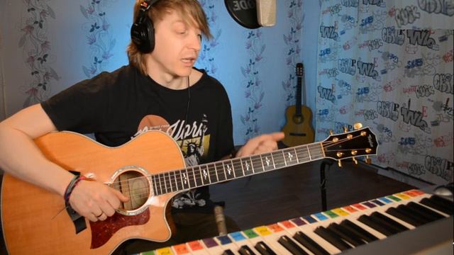 Урок 48 -Интервалы, подберем их, а потом сыграем в темпе 230 (В Последнюю Осень ДДТ) смотреть онлайн