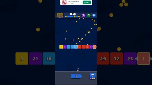 Bricks Ball Crusher Game | Android Gameplay смотреть онлайн