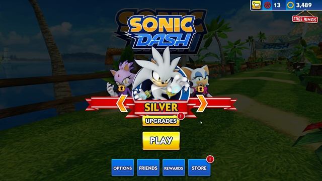 Unlocking New Character SILVER! - Sonic Dash (Mobile/PC Game) #2 смотреть онлайн