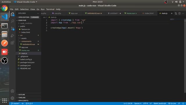 First Component | #4 | Vue Js 3 Tutorial in Hindi смотреть онлайн