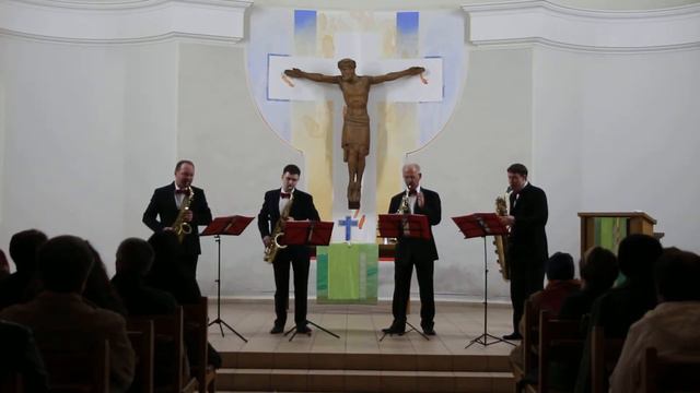 Louis-Claude Daquin- Le Coucou. Kyiv Sax Quartet смотреть онлайн