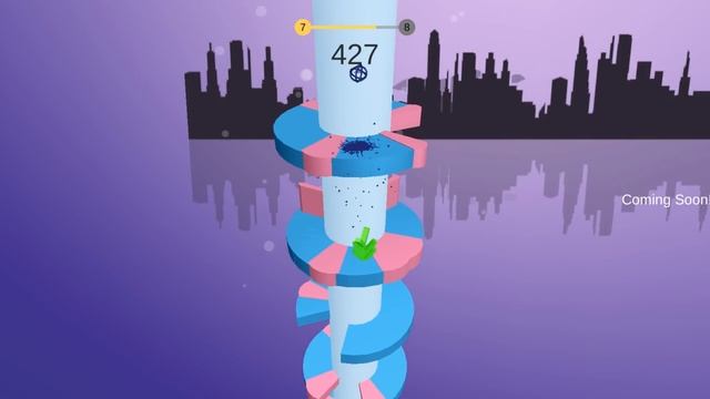 Helix Jump прыгаем и НЕ врезаемся красивый кликер на реакцию обзор (уровни 1-20) смотреть онлайн
