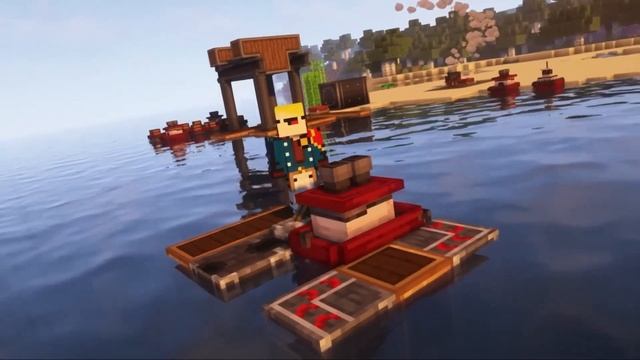 Little logistics tutorial / guide 1.18.2 - 1.19.2 Tugs and trains (minecraft java edition) смотреть онлайн