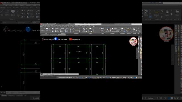 How to adjust Four Sides dimension in AutoCAD through yqarch by Engr Adnan Ali смотреть онлайн