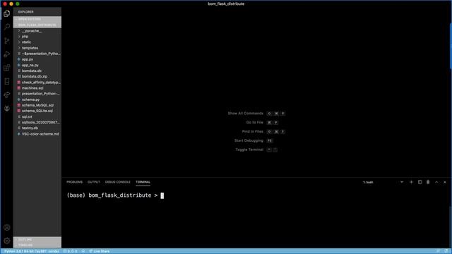 BOM Flask Application Example смотреть онлайн
