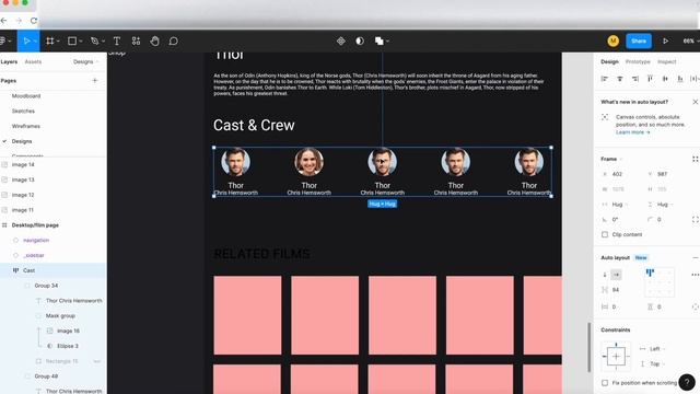 Designing desktop screen 2 part 2 (mid section) - Figma Essentials Course UX/UI Design смотреть онлайн