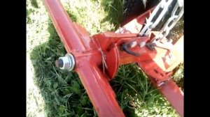 Сеноворошилка ВМ-4. Ее размеры и рабочий захват.