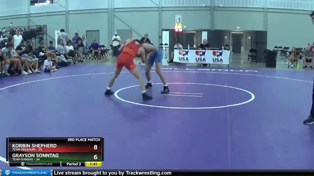 [boutNo] 132 Korbin Shepherd Team Missouri Vs Grayson Sonntag Team Kansas смотреть онлайн