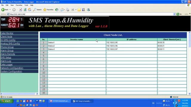 SMS Temp&Humidity_02 Data Monitor Client Node смотреть онлайн