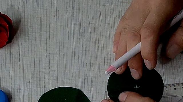 Роза из ткани 1 своими руками