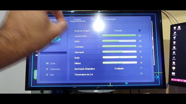 Ajuste o tamanho da tela do Xbox One /X para torná-la maior ou menor (melhor proporção) TV AOC 32p смотреть онлайн