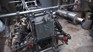 Квадроцикл из Ваз. Рама (финальная).