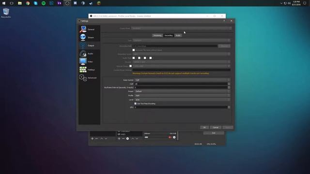 [OBS Studio] - Nvidia 1080p 60fps |  (NVENC H.264) - Split Audio Tracks