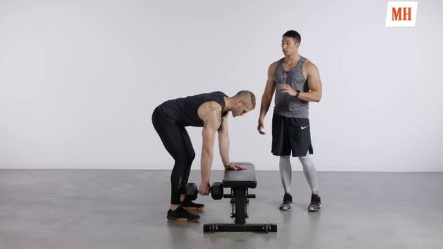How to Perfect Your Dumbbell Row | Form Check | Men's Health смотреть онлайн