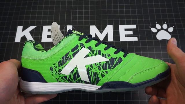 Футзалки Kelme SUBITO 7.0 зеленые смотреть онлайн