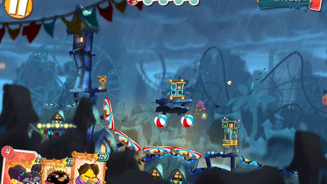 Angry Birds 2 AB2 King Pig Panic - 2022/10/17 for extra Leonard x2 card смотреть онлайн